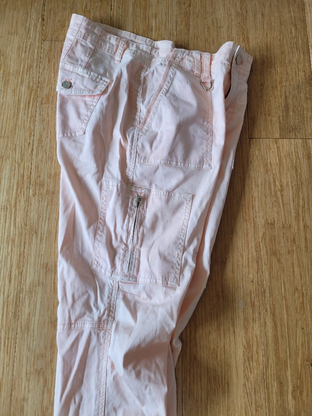 WHBM Summer Pants A Soft Light Peachy/Pink